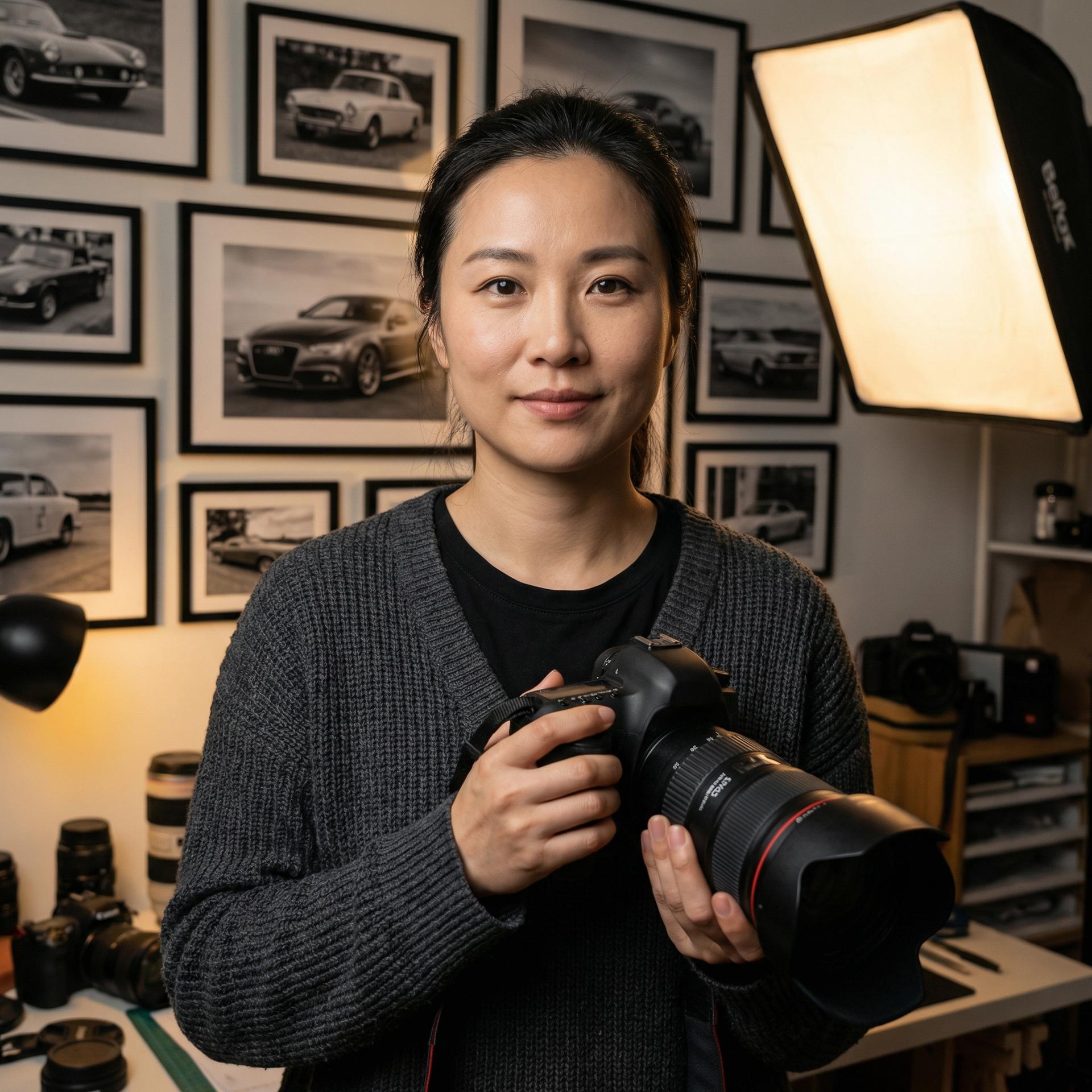 高清动漫汽车摄影总监林晓彤